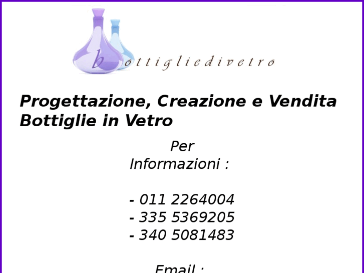 www.bottigliedivetro.com