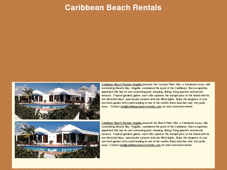 www.caribbeanbeachrentalsanguilla.com