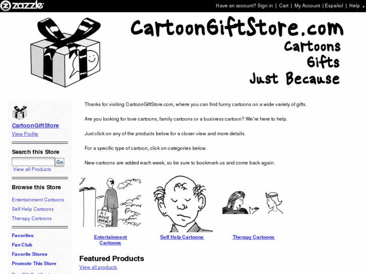 www.cartoongiftstore.com