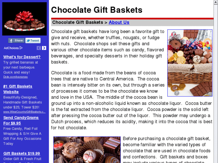 www.chocolate-gift-baskets.com