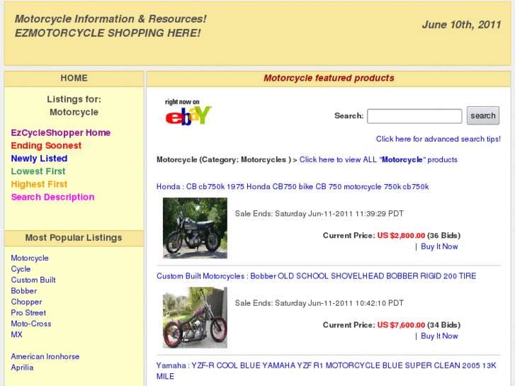 www.ezcycleshopper.com