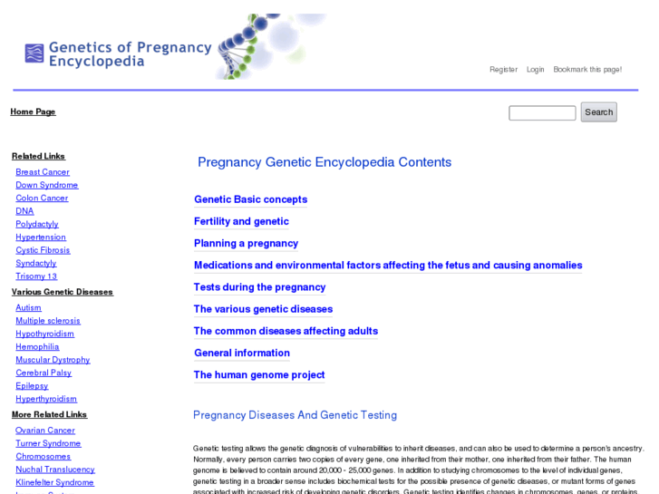 www.geneticsofpregnancy.com