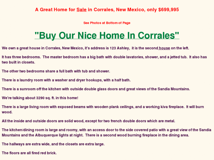 www.homeincorrales.com