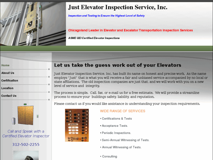 www.justelevatorinspection.com