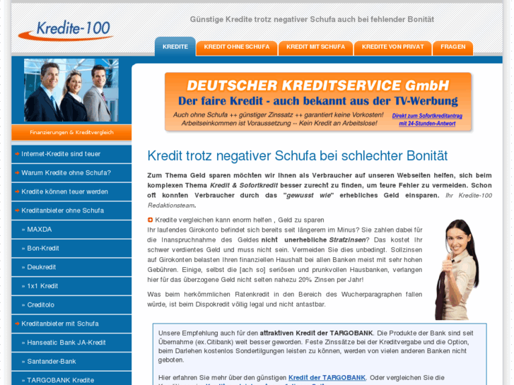 www.kredite-100.de