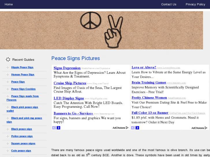 www.peacesignspictures.com