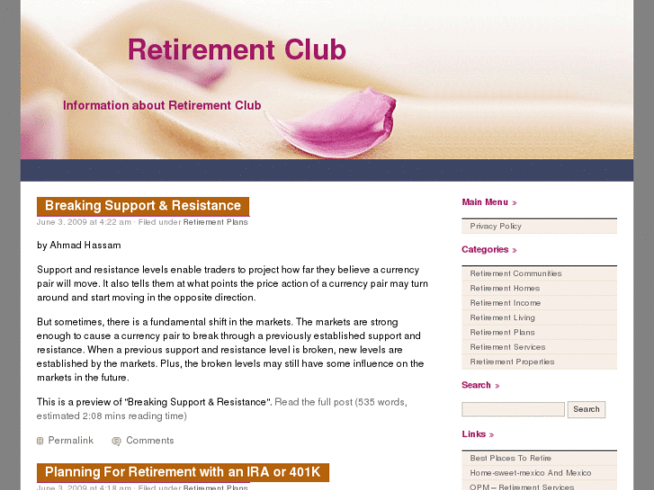 www.retirementclub.net