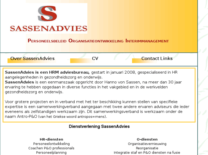 www.sassenadvies.nl