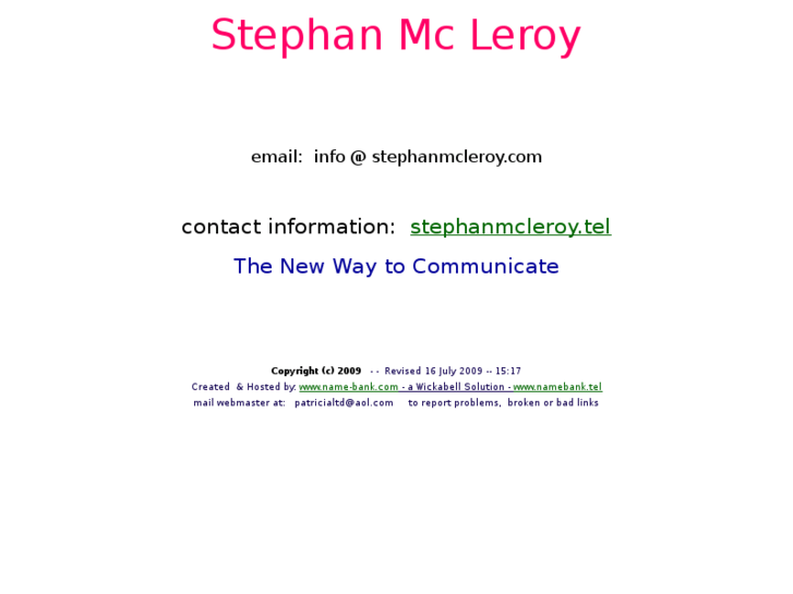 www.stephanmcleroy.com