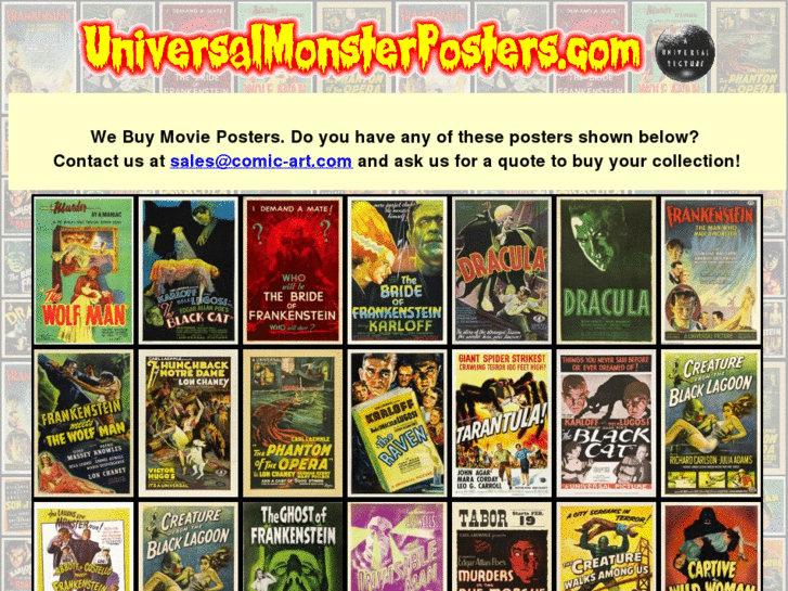 www.universalmonsterposters.com