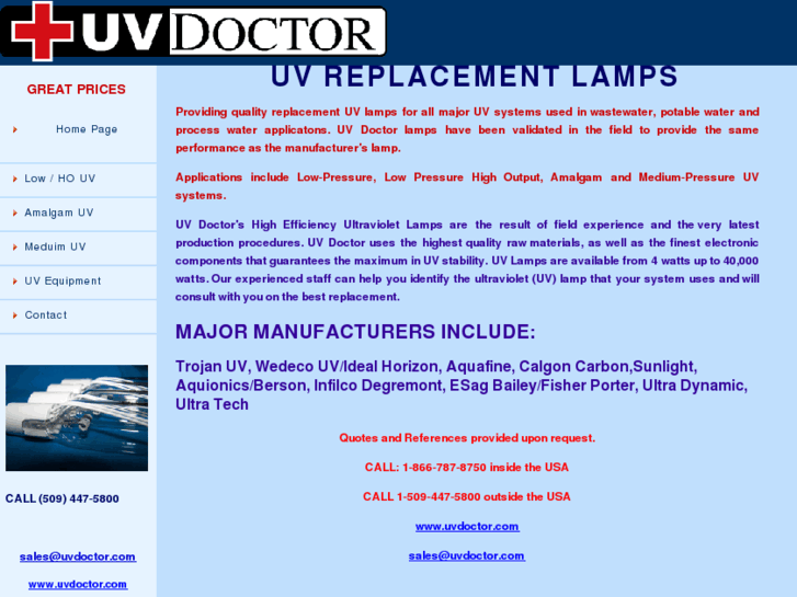 www.uvdoctorlamps.com