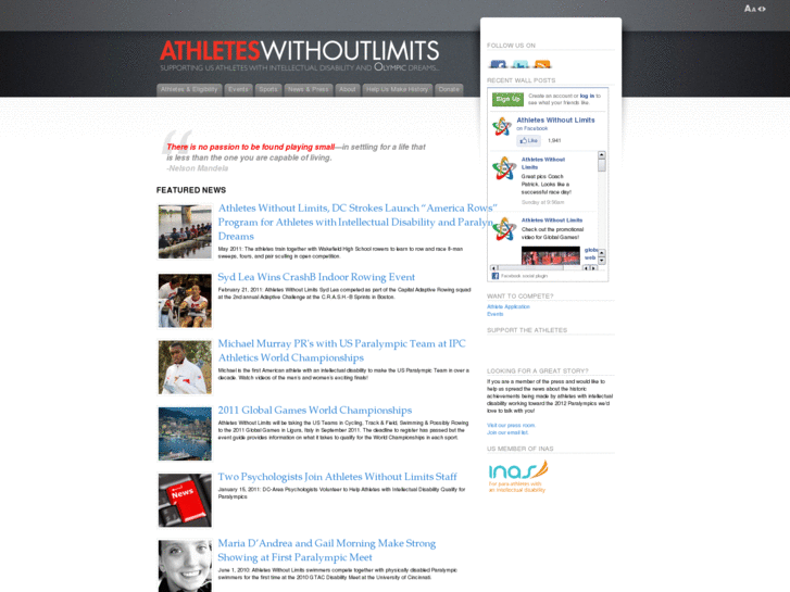 www.athleteswithoutlimits.us