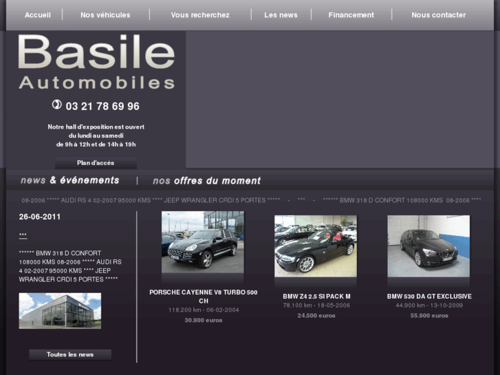 www.basile-automobiles.com