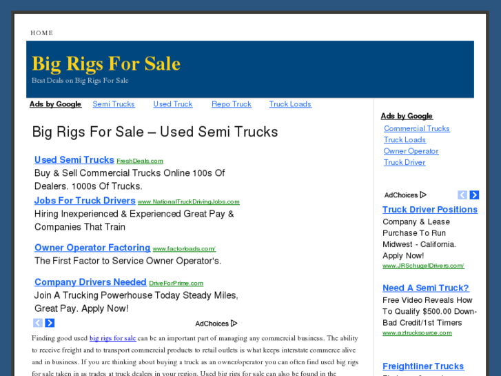 www.bigrigsforsale.net