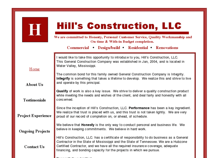 www.hillsconstructionllcms.com