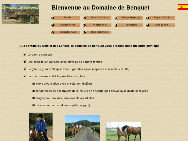 www.ledomainedebenquet.com