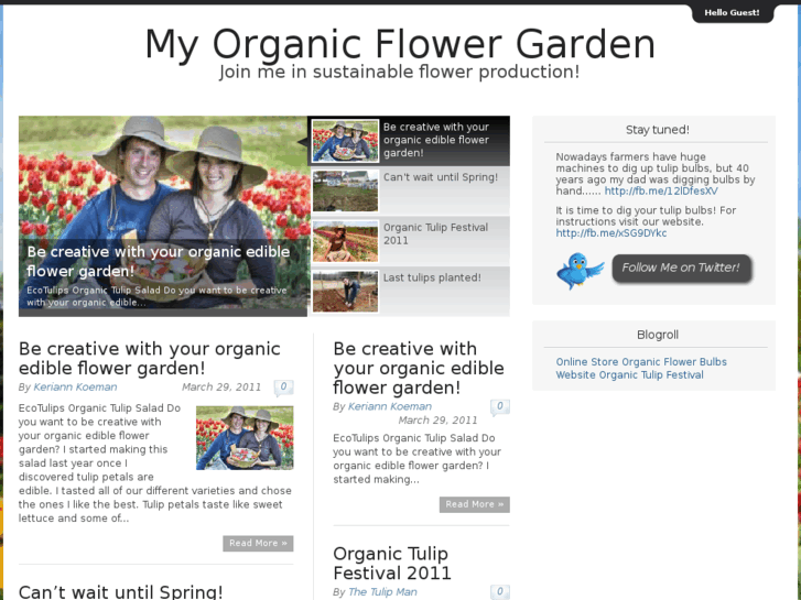 www.myorganicflowergarden.com