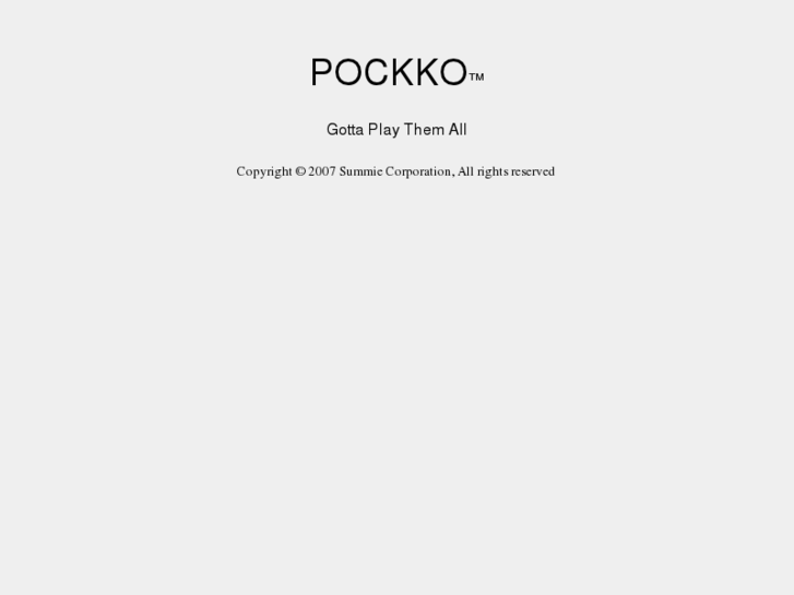 www.pockko.net
