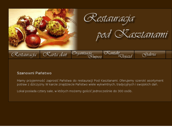 www.restauracjapodkasztanami.pl