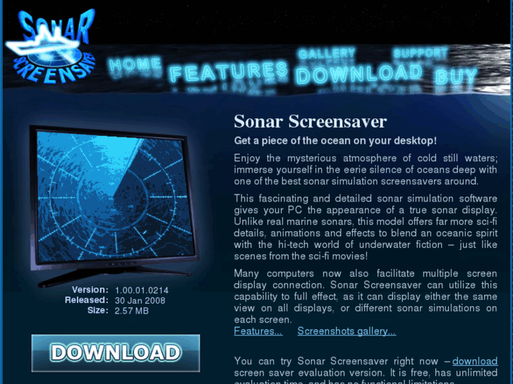 www.sonar-screensaver.com