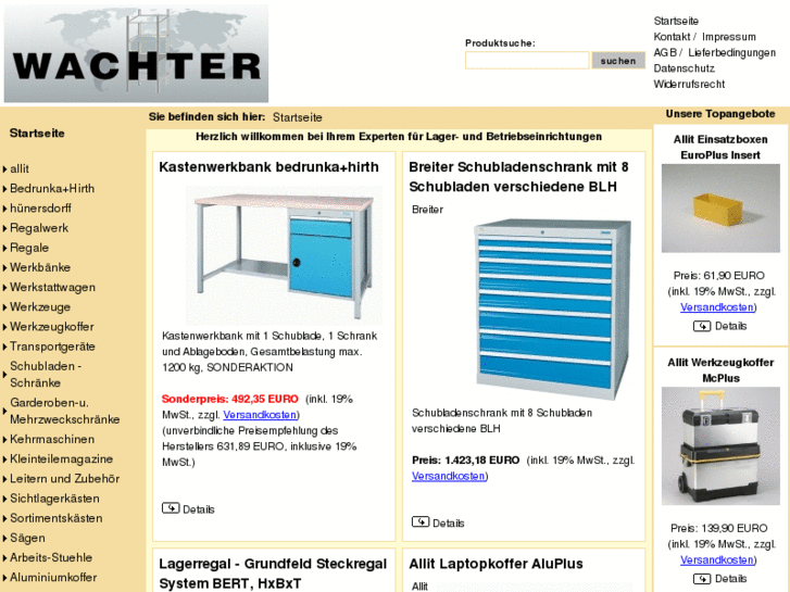 www.wachter-shop.de