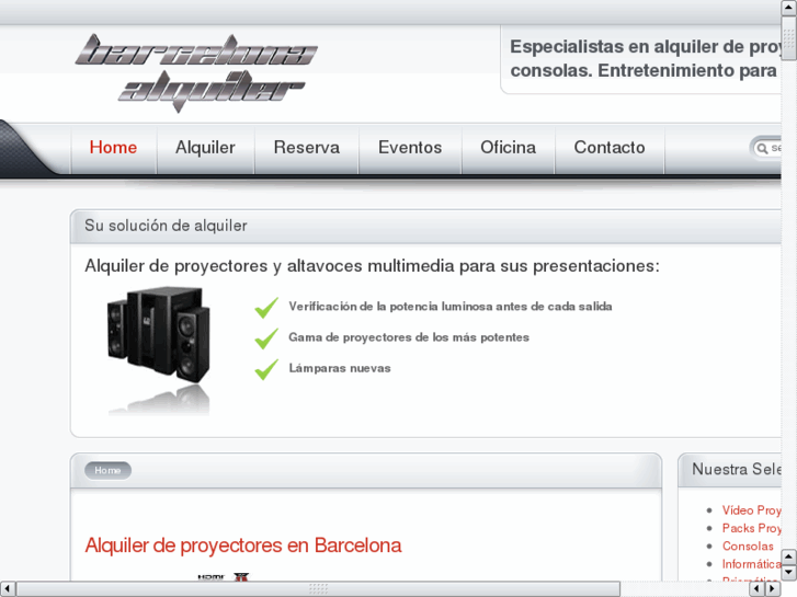 www.alquiler-proyectores.es