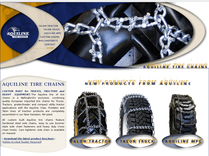 www.aquilinetirechains.com