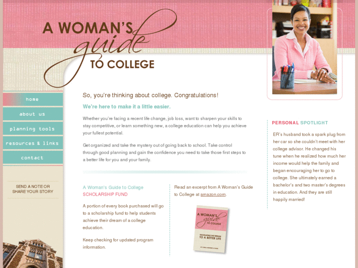 www.awomansguidetocollege.com