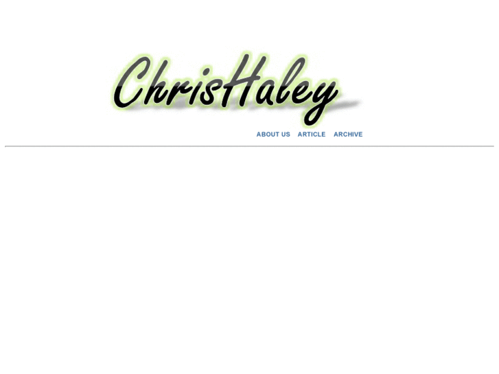 www.chrishaley.net