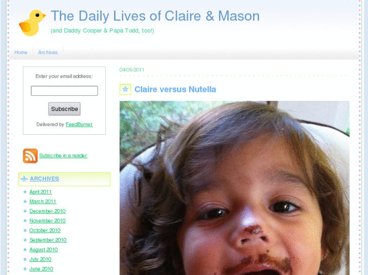 www.claireandmason.com