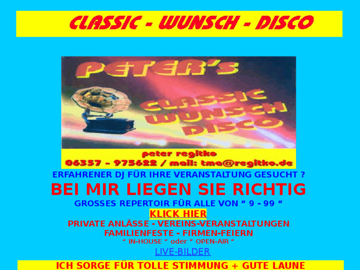 www.classic-wunsch-disco.de