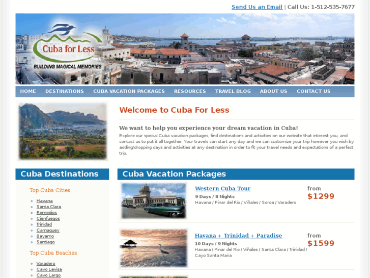 www.cuba4less.net