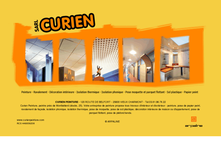 www.curienpeinture.com