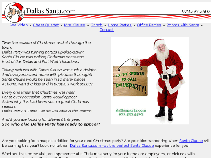 www.dallassantaclause.com