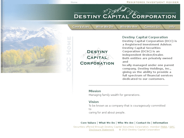 www.destinycapitalcorporation.com