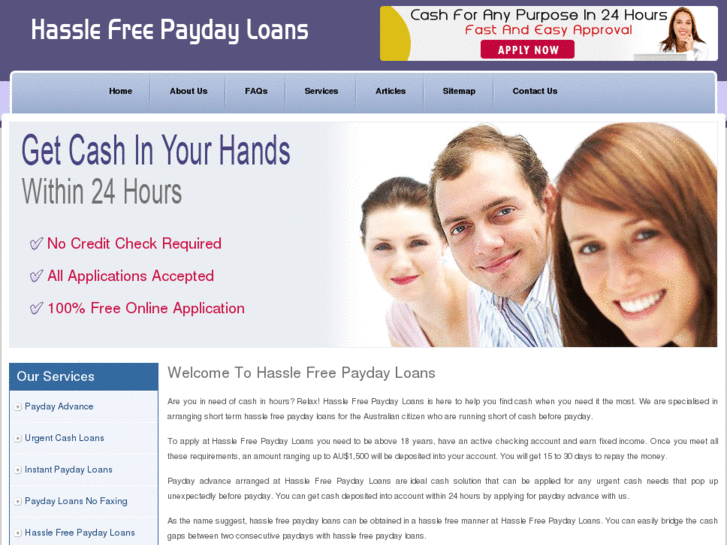 www.hasslefreepaydayloans.com.au