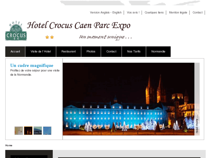 www.hotel-crocus-caen-parcexpo.com