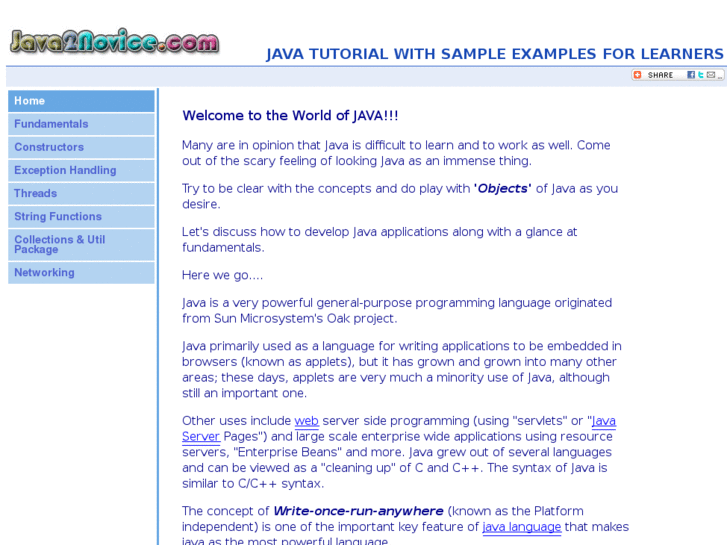 www.java2novice.com