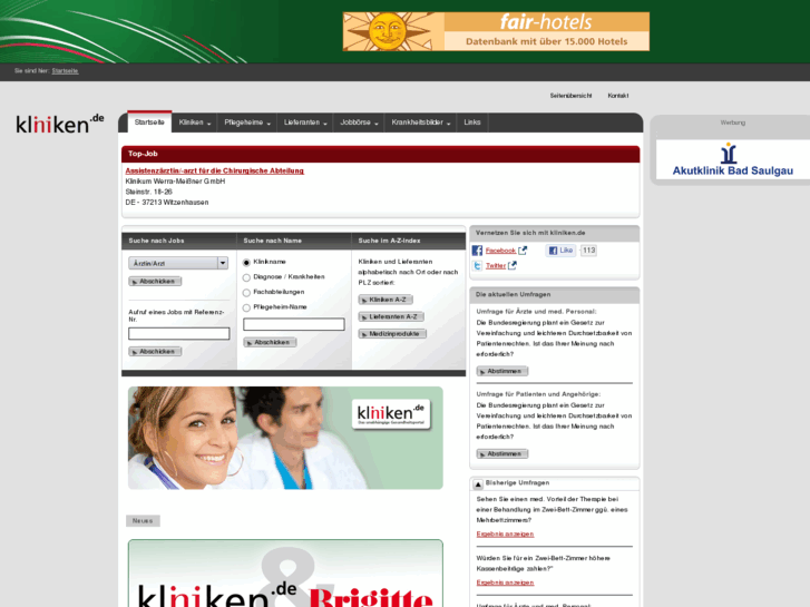 www.krankenhaeuser.de