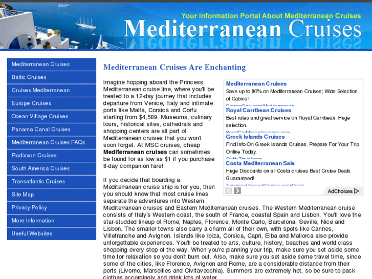 www.mediterraneancruisedeals.net