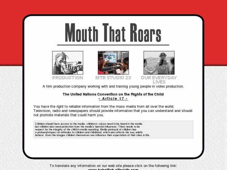 www.mouththatroars.com