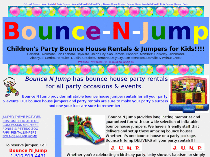 www.oakland-party-bounce-house-rentals.com