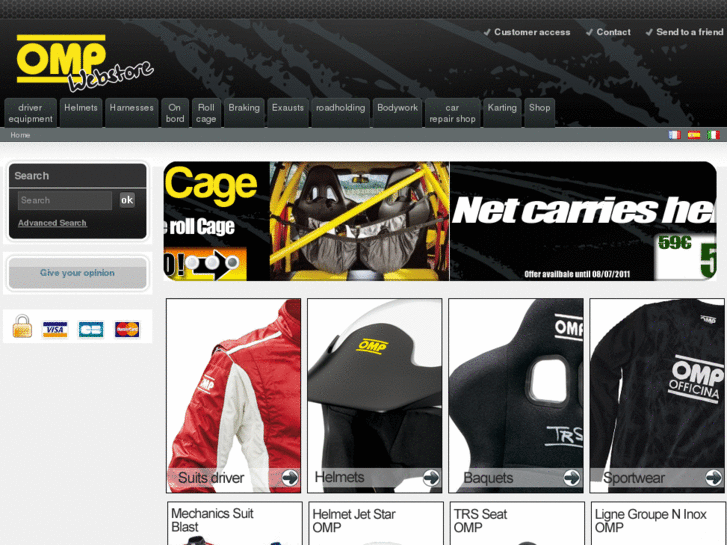 www.ompracing-store.com