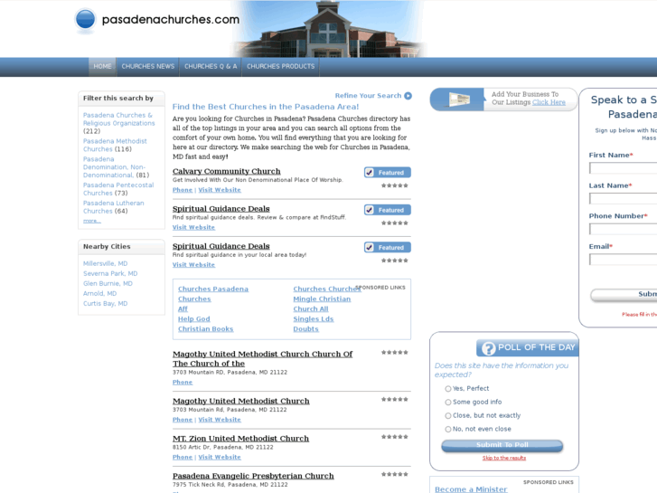 www.pasadenachurches.com