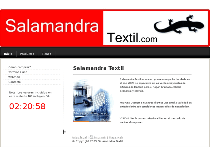 www.salamandratextil.com