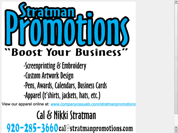 www.stratmanpromotions.com