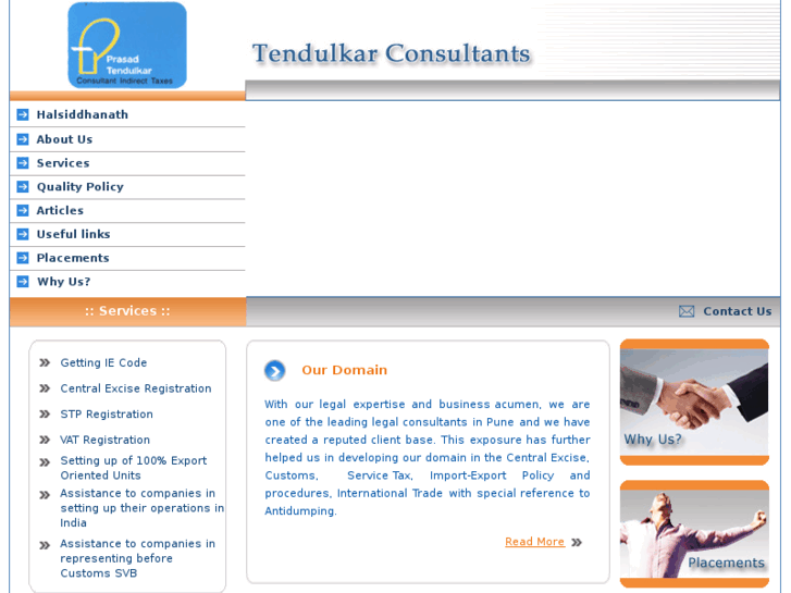 www.tendulkarcounseltant.com