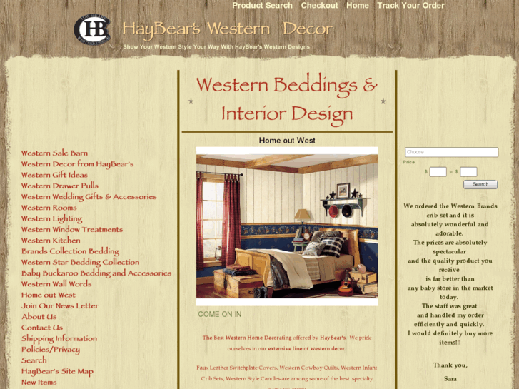 www.westernbeddinganddecor.com