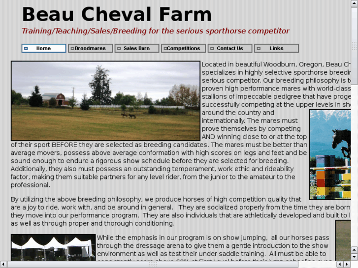 www.beauchevalfarm.com