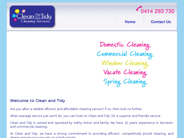 www.clean-and-tidy.net
